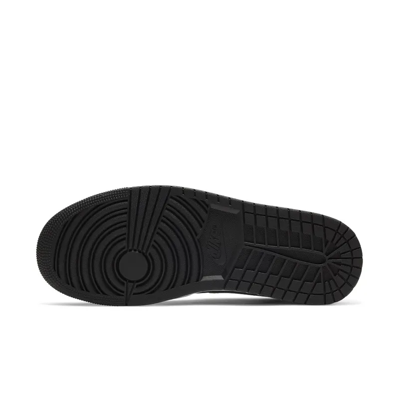 Jordan 1 Mid White Shadow Black/Medium Grey-White (554724-073)