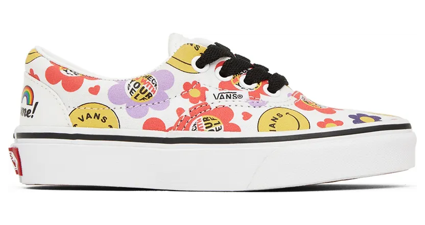 Vans Kids White Era Little Kids Sneakers (VN000YMAW00)