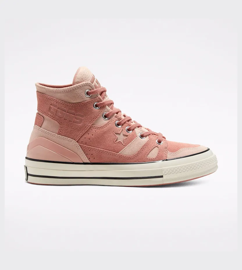 Converse Chuck 70 E260 High ‘Earth Tone Suede – Pink Sandstone’ Cameo Brown/Cameo Rose/Egret (167763C)