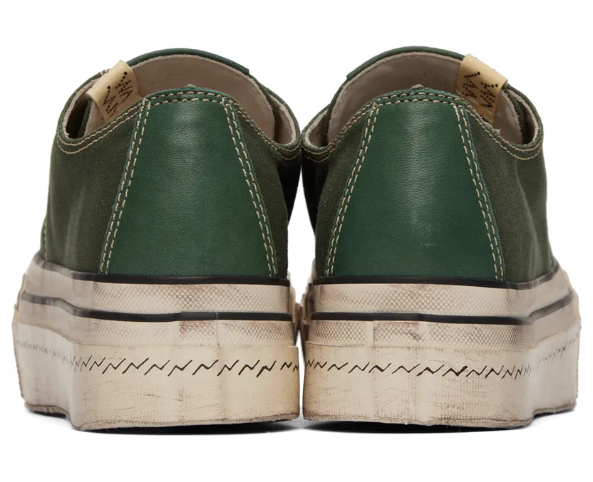 Visvim Green Skagway Sneakers (122201001003) (2)