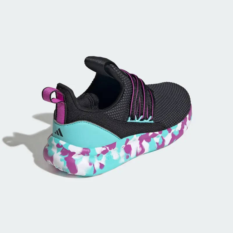 adidas Lite Racer Adapt 7.0 Black Purple Burst Aqua (JS2291)