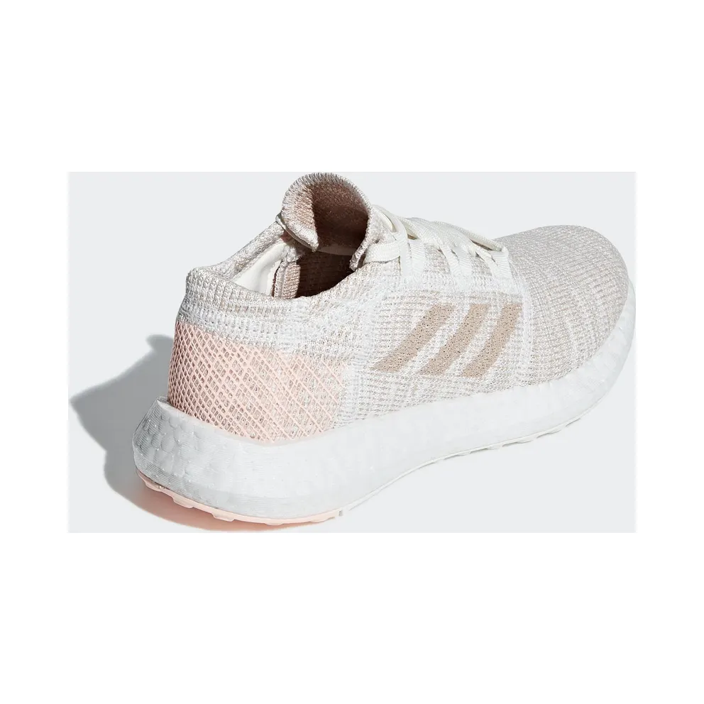 adidas Pureboost Go Running White Ash Pearl (Youth) Running White/Ash Pearl/Clear Orange (B42328)