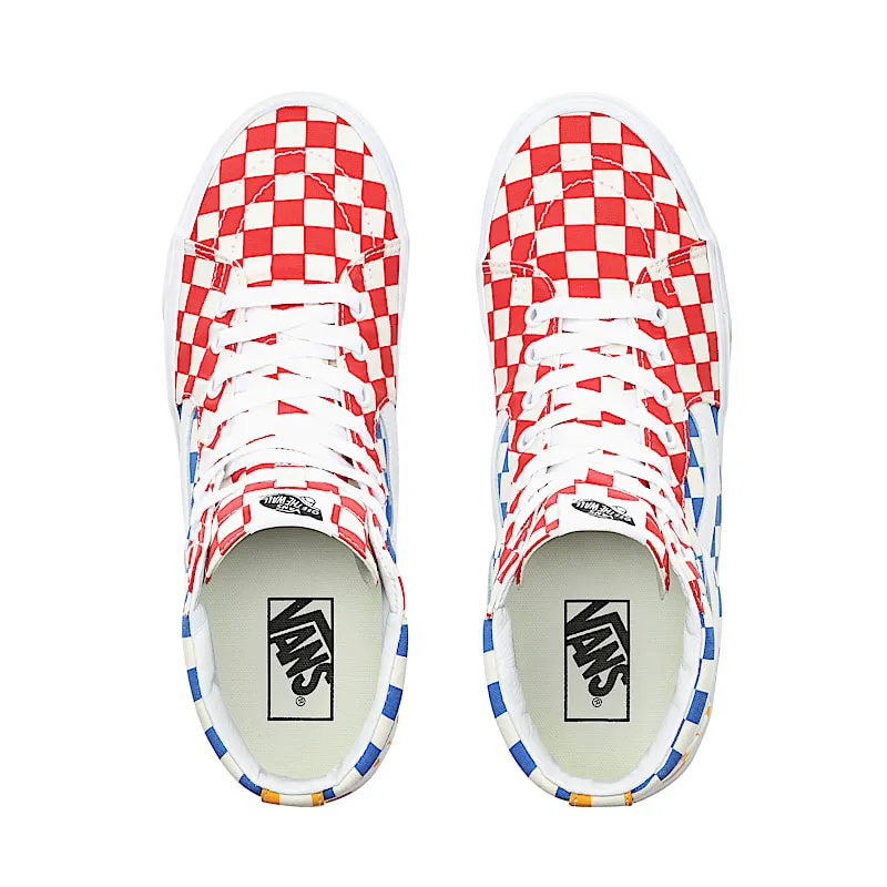 Vans Sk8-Hi Checkerboard Multi Multi/True White (VN0A38GEVLV)