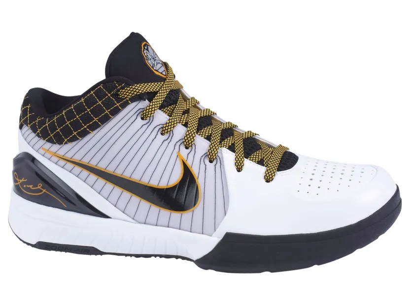 Nike Zoom Kobe 4 POP ‘Playoffs’ White/Black-Del Sol-Vrsty Prpl (354187-101)