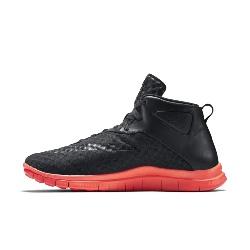 Nike Free Hypervenom Mid Black Hot Lava (705496-003)