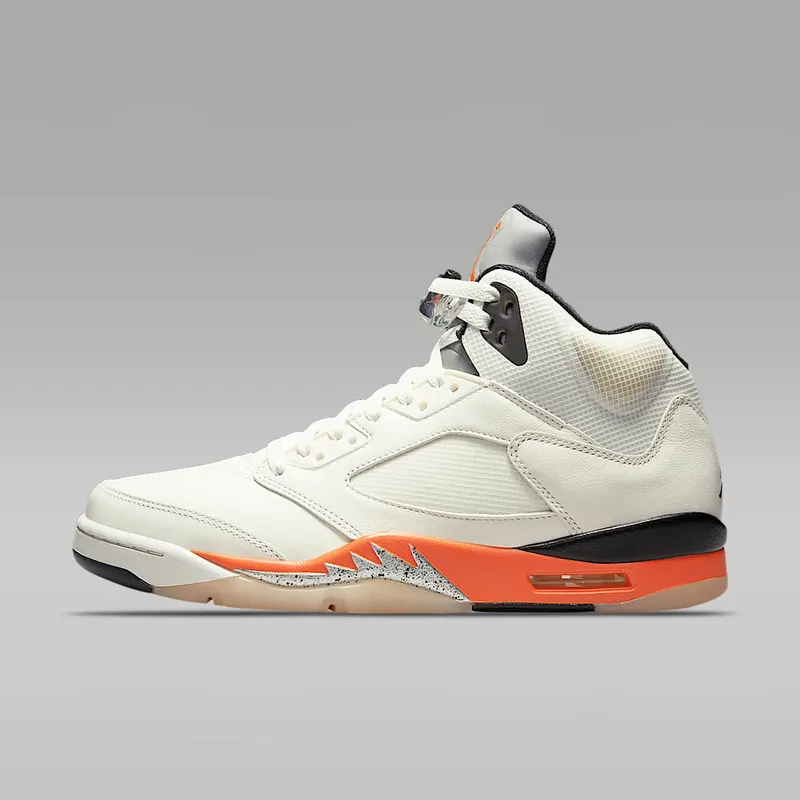Air Jordan 5 Retro Orange Blaze – “White / Multi-color-multi-color-total Orange” (DC1060-100)