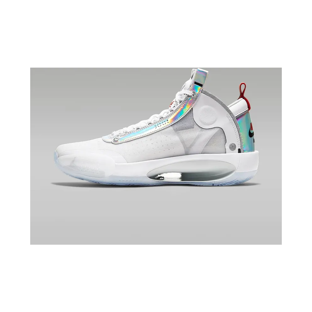 Air Jordan XXXIV White Metallic Silver (2020) (AR3240-101)