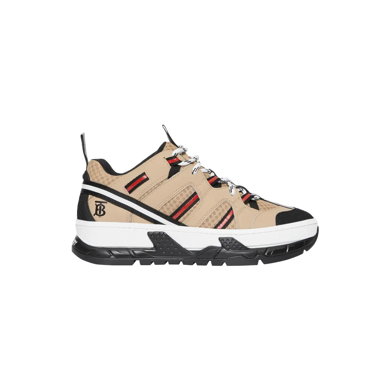 Burberry Nylon and Nubuck Union Beige