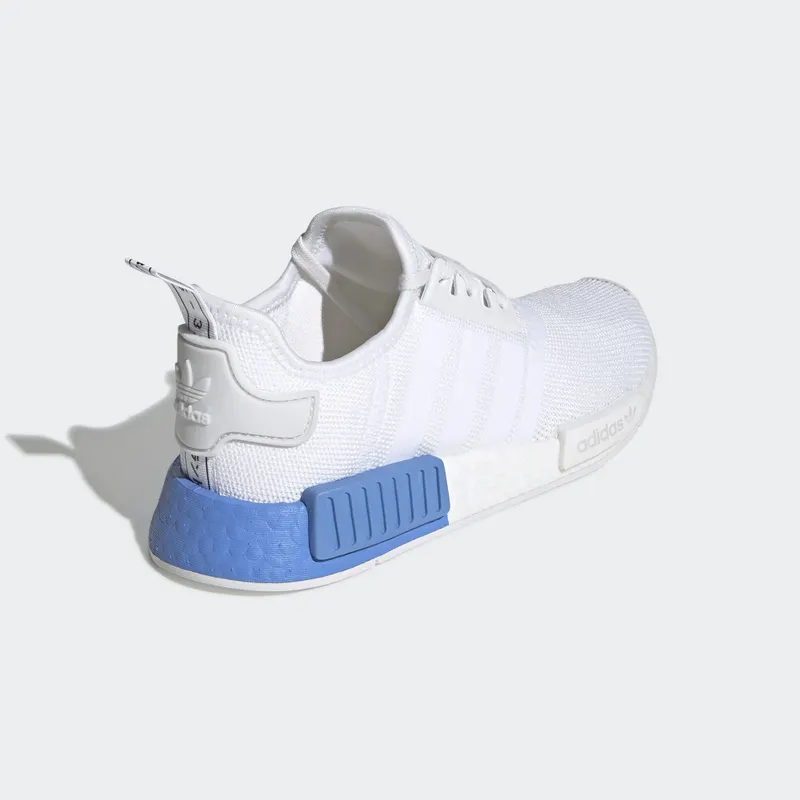 adidas NMD R1 Cloud White Real Blue (GS) Cloud White/Cloud White/Real Blue (EE6677)