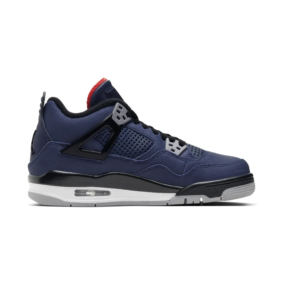Jordan 4 Retro Winterized Loyal Blue (GS) Loyal Blue/White-Habanero Red-Black (CQ9745-401)