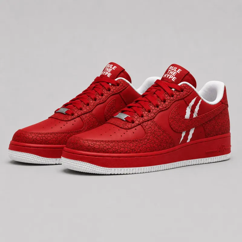 Nike &times; Solezilla Air Force 1 ’07 “Solezilla”: de collab die (nog) niet bestaat