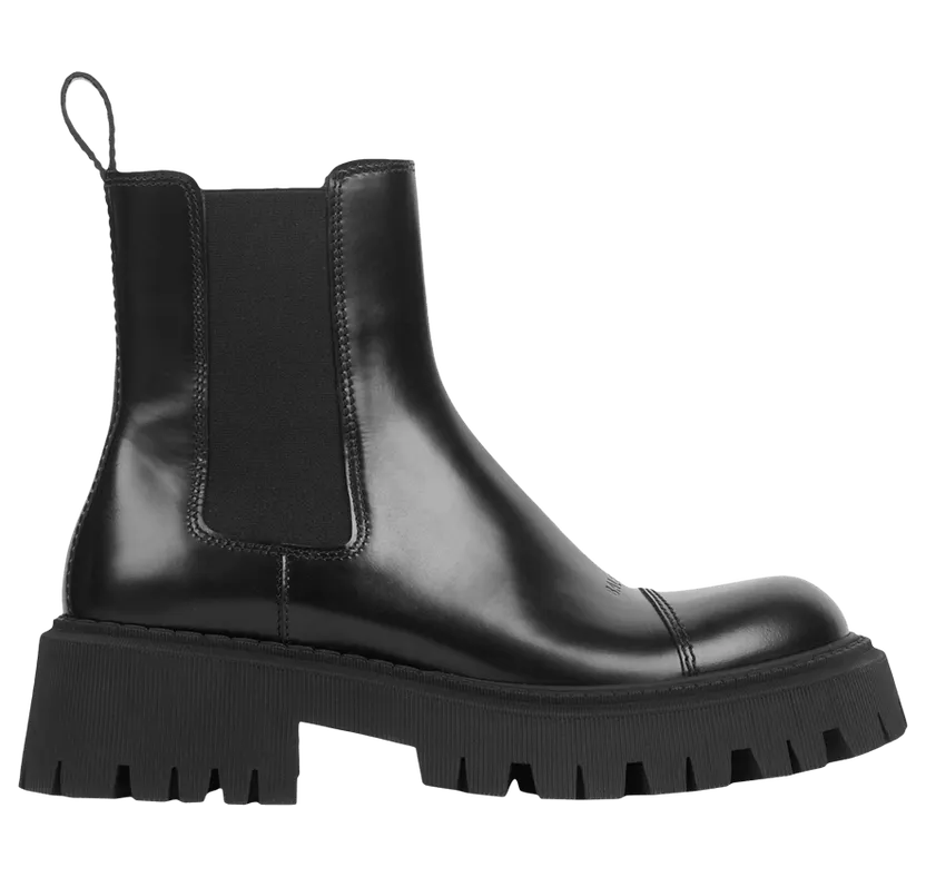 Balenciaga Tractor 20mm Boot Black (636599WA8E91000)