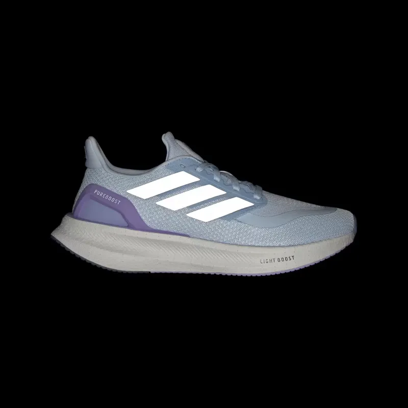 Adidas Pureboost 5 Crystal Sky / Silver Metallic / Glow Purple (JQ6910)