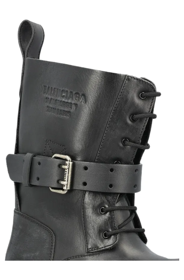 Balenciaga Venom Lace-up “Black” (873427 WBEQ4 1081) (2)