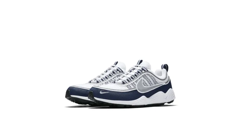 Nike Air Zoom Spiridon White Midnight White/Silver-Light Midnight (849776-103)