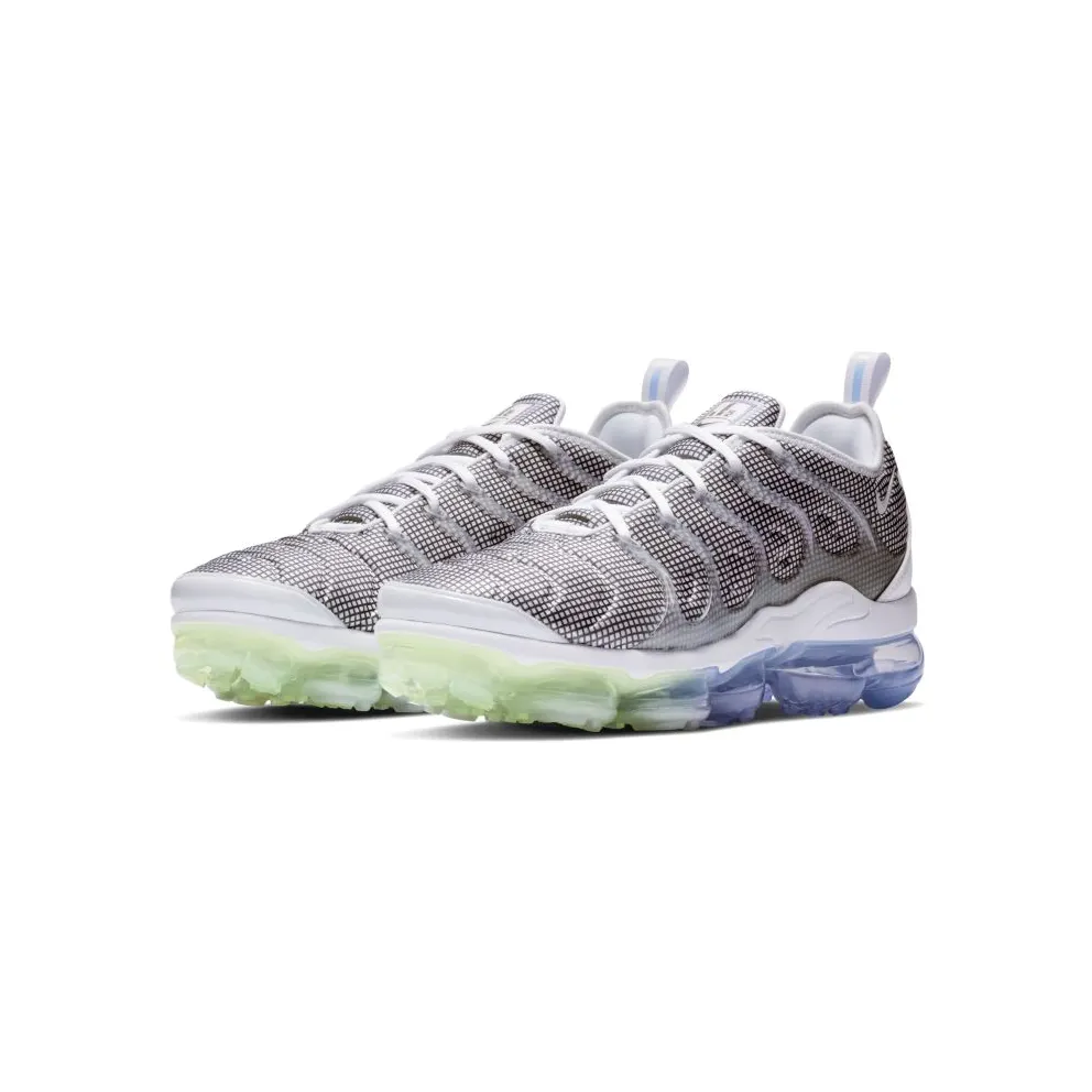 Nike Air VaporMax Plus Grid Print White/Aluminum-Barely Volt-Black (924453-105)