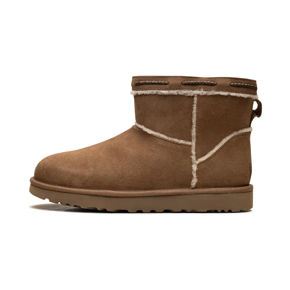 Ugg Classic Mini Shearling Braid “Chestnut” (1166751-CHE)