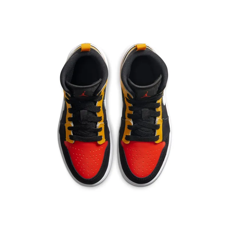 Jordan 1 Mid SE Amarillo Team Orange (BQ6932-087)