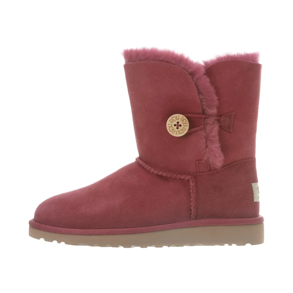 Ugg Bailey Button Boots PS “Red Plum” (5991K-RPL)