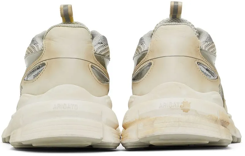 Axel Arigato SSENSE Exclusive Grey & Off-White Marathon Runner (33113)
