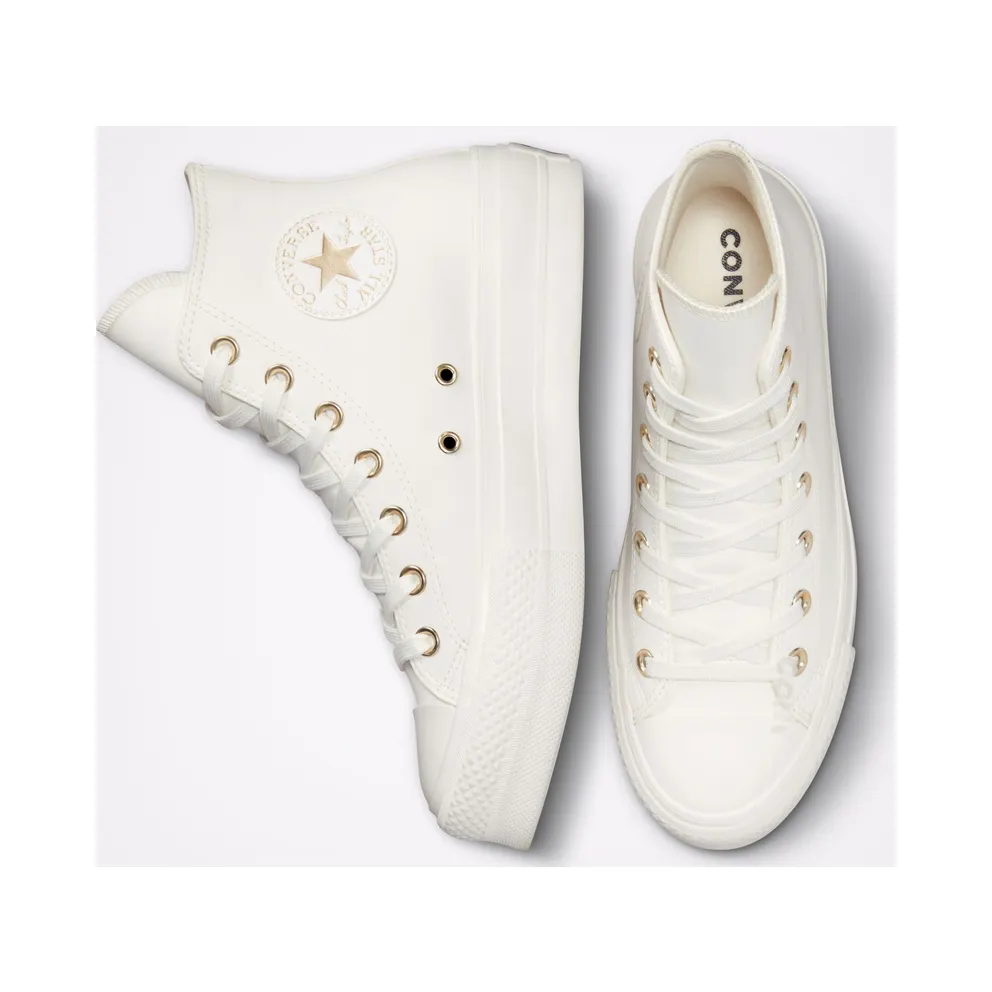 Converse Chuck Taylor All Star Lift Platform Mono White Vintage White/egret/Gold