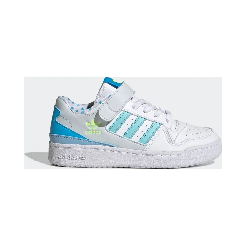 adidas FORUM LOW EL C Cloud White / Sky Rush / Clear Aqua (GZ0800)