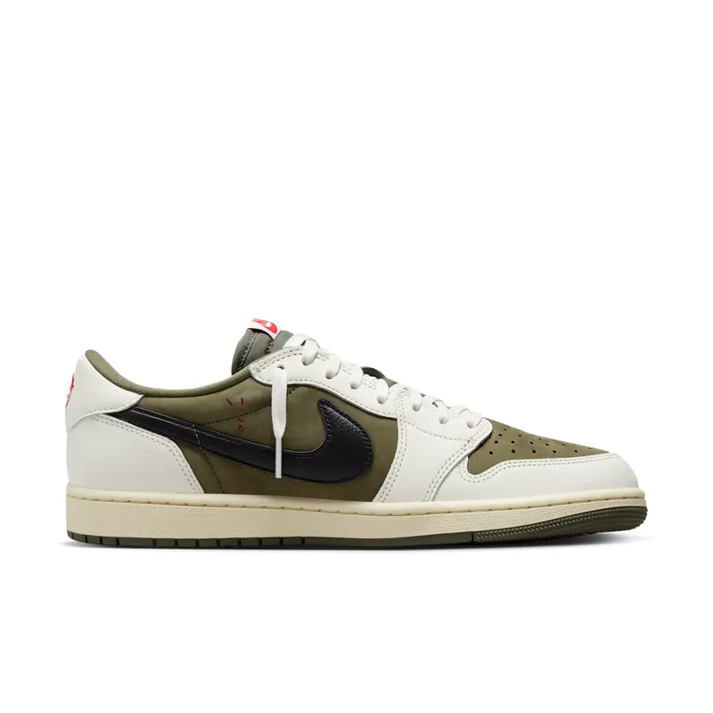 Air Jordan 1 Low “Travis Scott – Medium Olive” (DM7866-200)