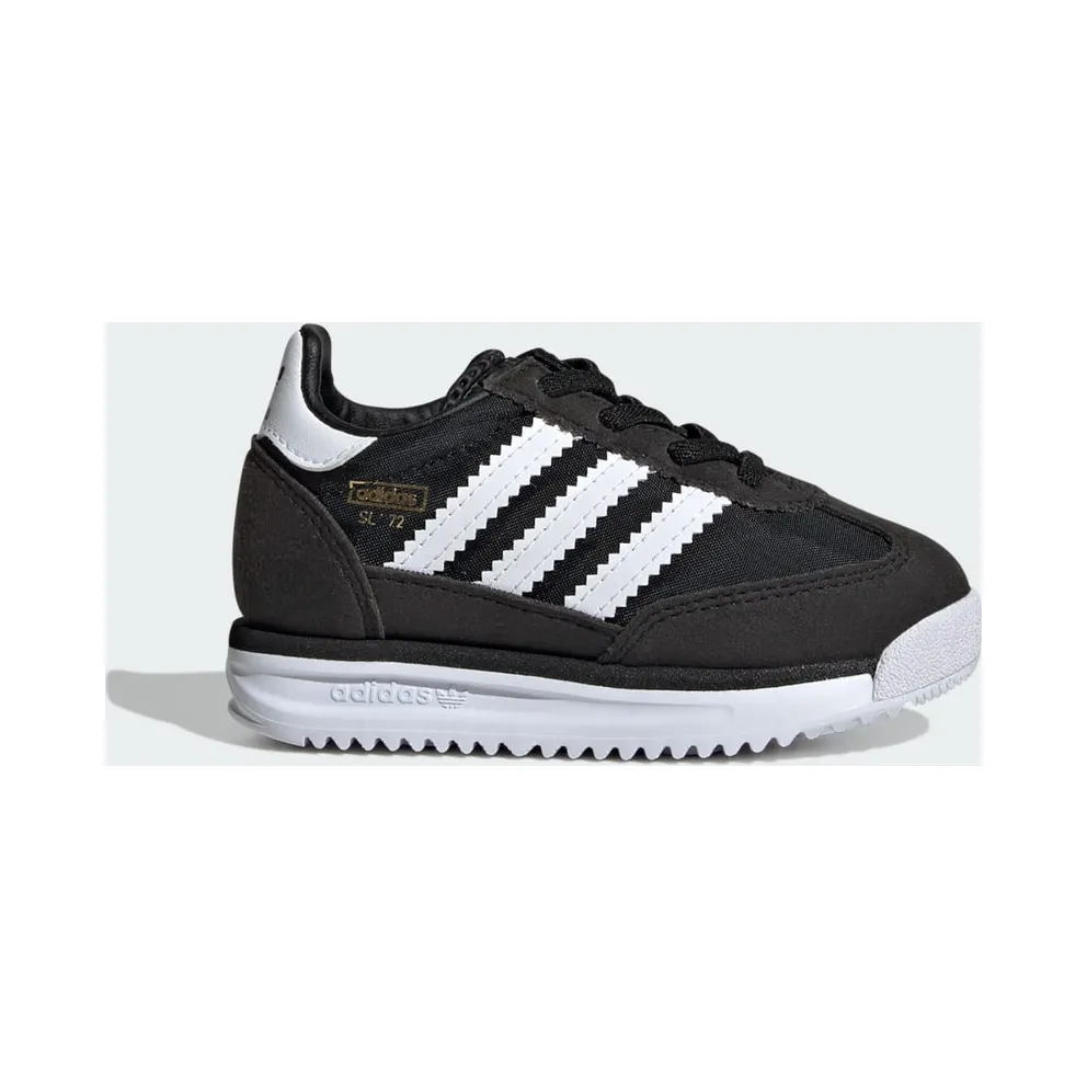 Adidas SL 72 RS Elastic Laces Kids Core Black / Cloud White / Blue (IH2978)