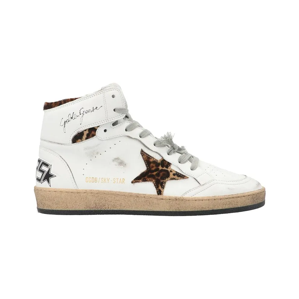 Golden Goose Sky-Star White Leopard (GWF00230-F002193-10805)