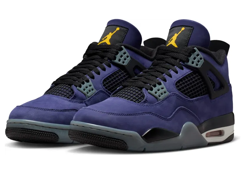 Air Jordan 4 “Lakers”: showtime in Imperial Purple (5)