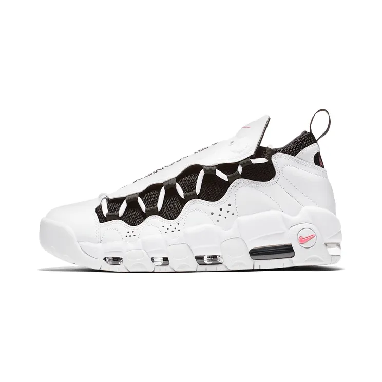 Nike Air More Money “White / Coral Chalk / Black” (AJ2998-101)