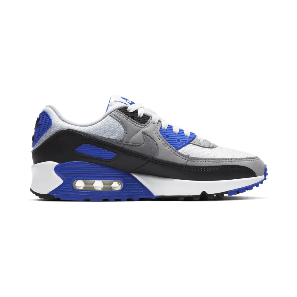 Nike Air Max 90 Recraft Royal (W) White/Particle Grey-Royal Blue (CD0490-100)