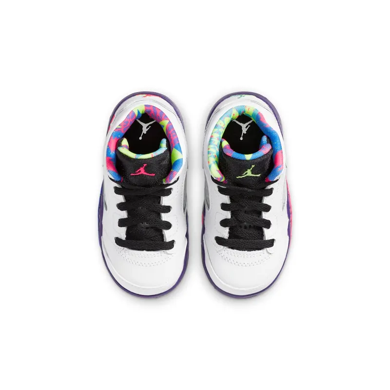 Jordan 5 Retro Alternate Bel-Air (TD) White/Court Purple-Racer Pink-Ghost Green (DB3025-100)