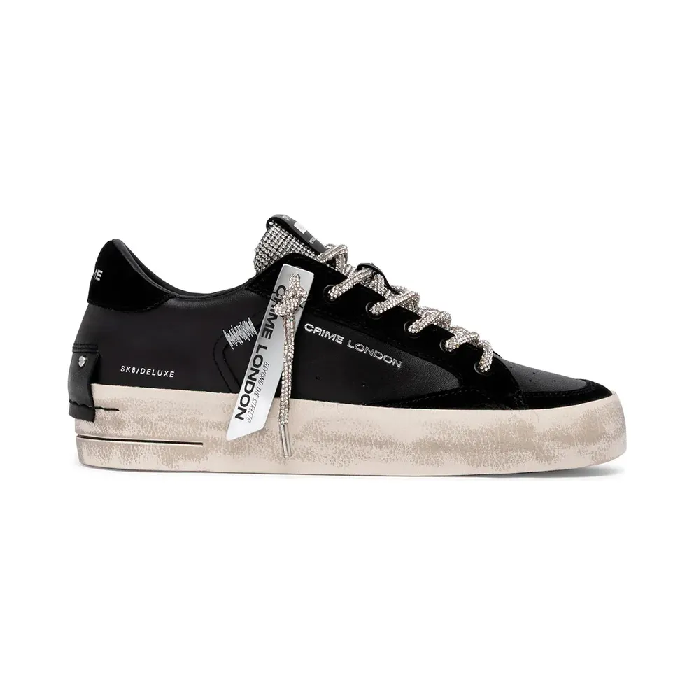 Crime London Crime sneaker Black (23150AA9)