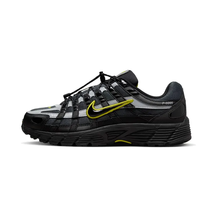 Nike P-6000 “Anthracite / High Voltage / Metallic Silver / Black” (FV0943-001)