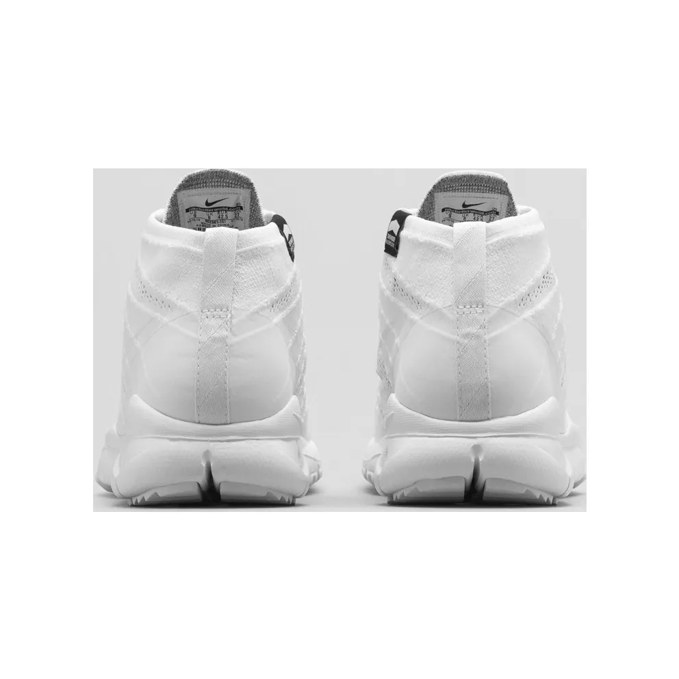 Nike Free Flyknit Chukka SFB White White/White (652961-101)