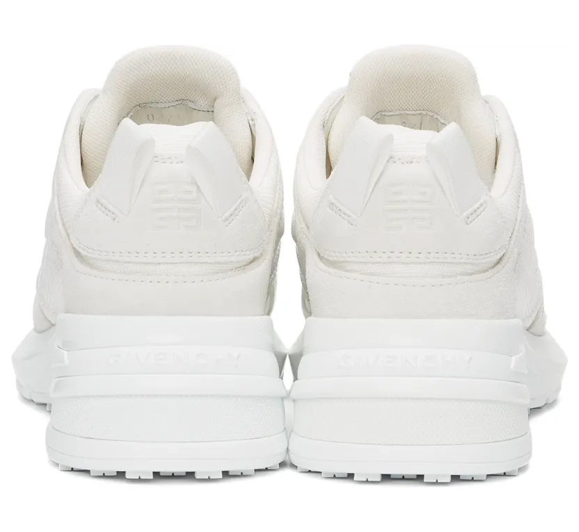 Givenchy White GIV 1 Light Runner Sneakers (BH005FH100) (4)
