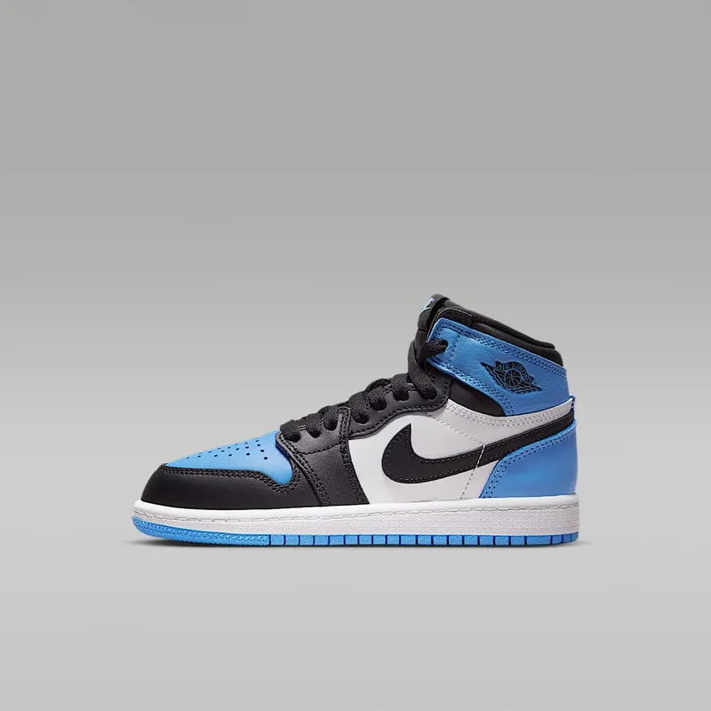 Jordan 1 Retro High OG PS UNC Toe “University Blue / White / Black” (FD1412-400)