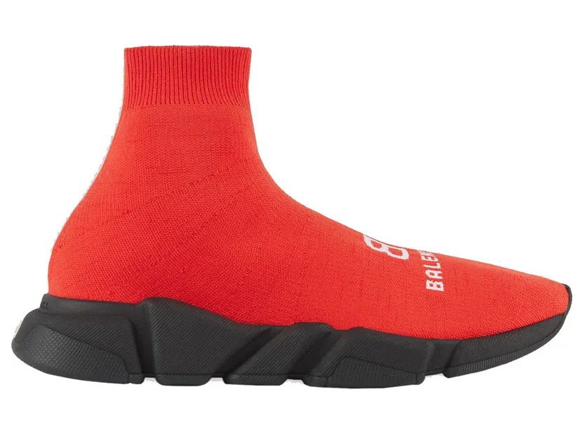 Balenciaga Recycled Speed Red Black