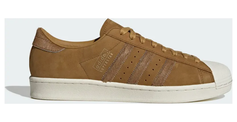 adidas Superstar Vintage Preloved Brown Golden Beige Pony Stripes (JQ3265)