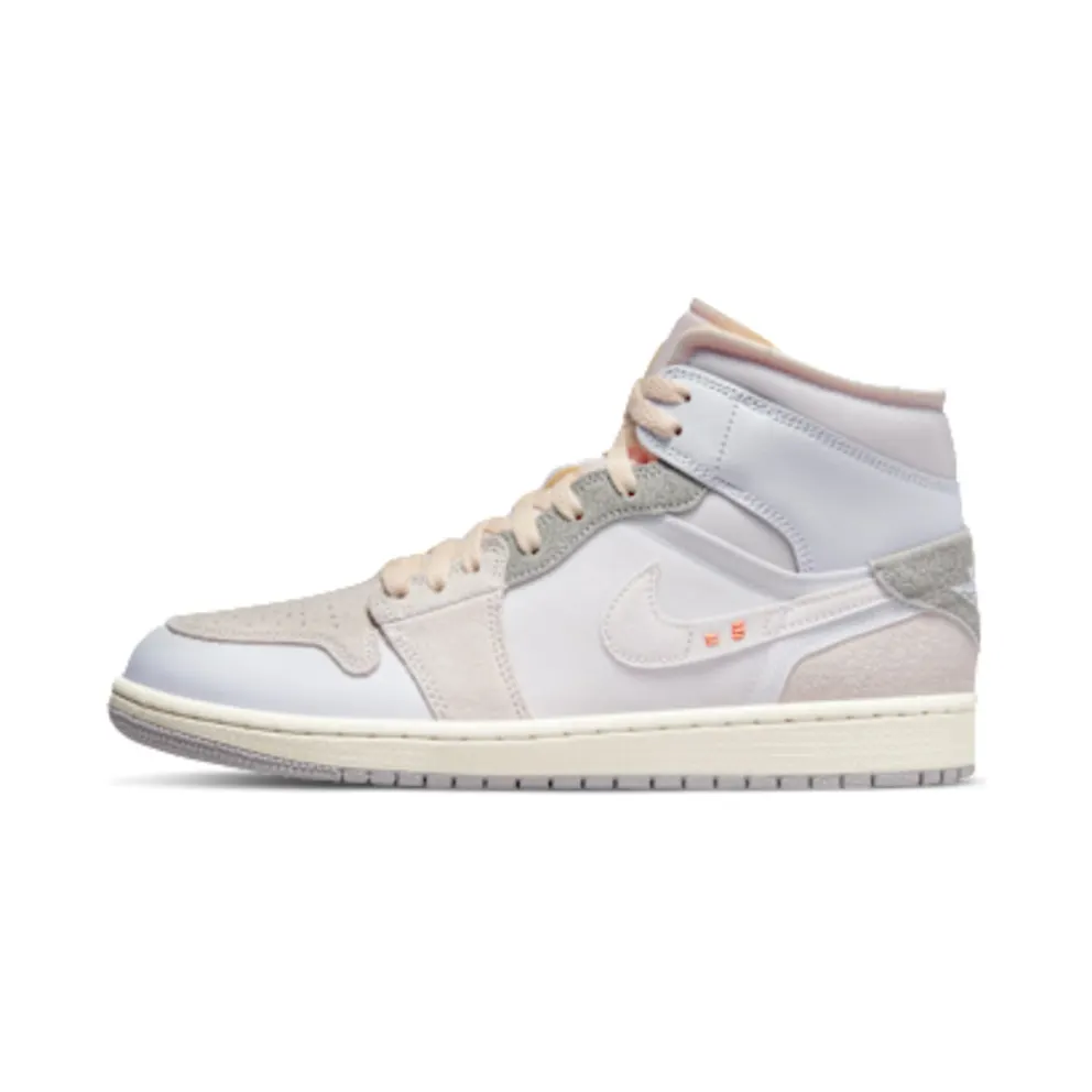 Jordan 1 Mid Inside Out White Grey (DM9652-100)