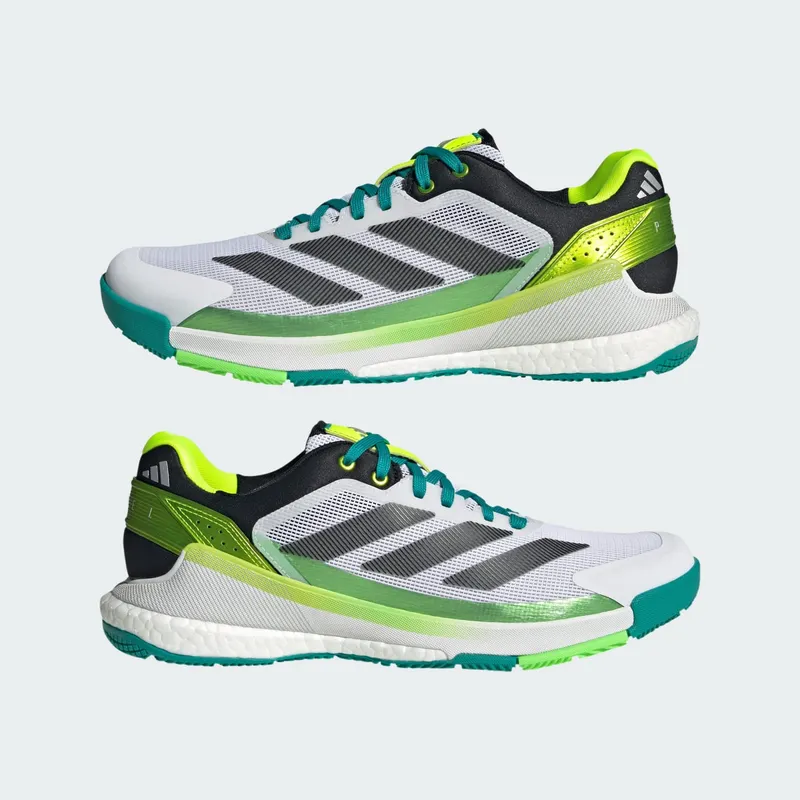 Adidas Crazyquick BOOST Padel Cloud White / Core Black / Lime Burst (JP7203)