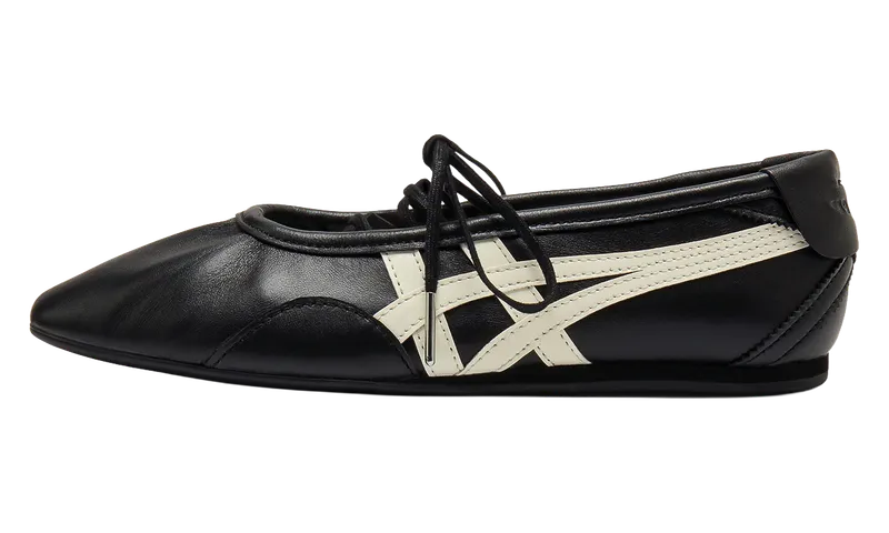 Onitsuka Tiger Womens Gymnarina “Black Cream” (1182A704-001)
