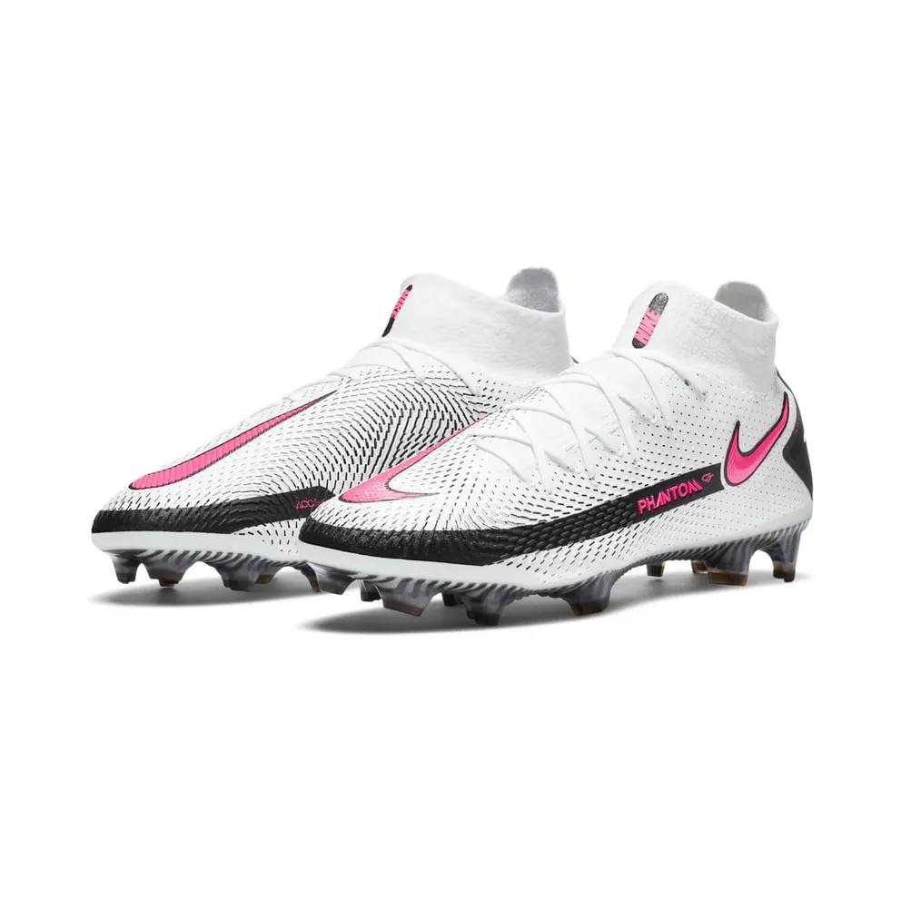 Nike Phantom GT Elite DF FG White Black Pink Blast White/Black-Pink Blast (CW6589-160)