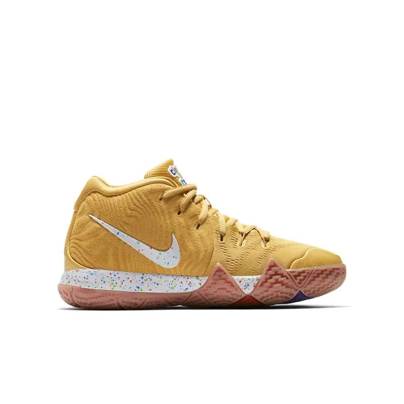 Nike Kyrie 4 Cinnamon Toast Crunch (GS) Metallic Gold Coin/White (BV7791-900)