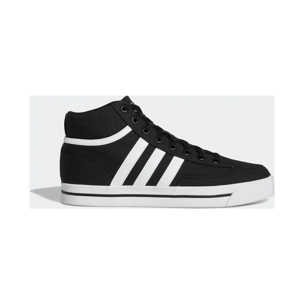 Adidas Retrovulc Mid Canvas Skateboarding Core Black / Cloud White / Core Black (GW8374)