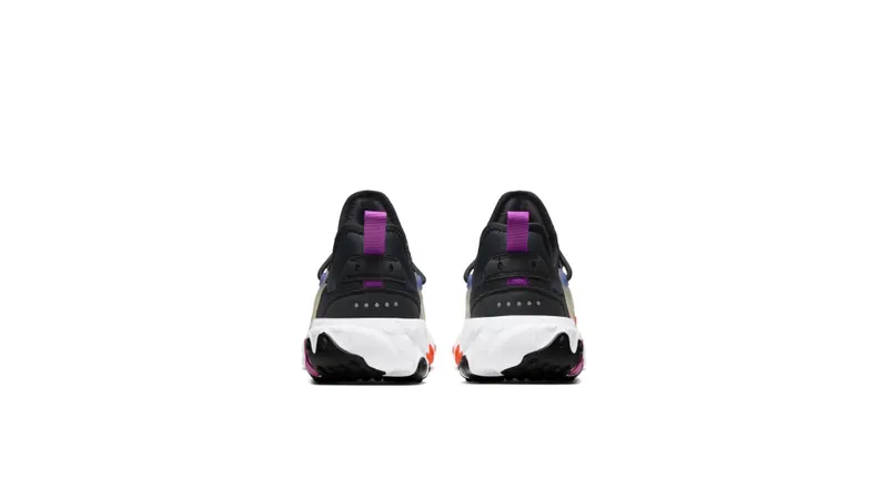 Nike React Presto Galaxy (GS) Black/Court Purple-Blue Fury-Total Orange (CT6624-002)