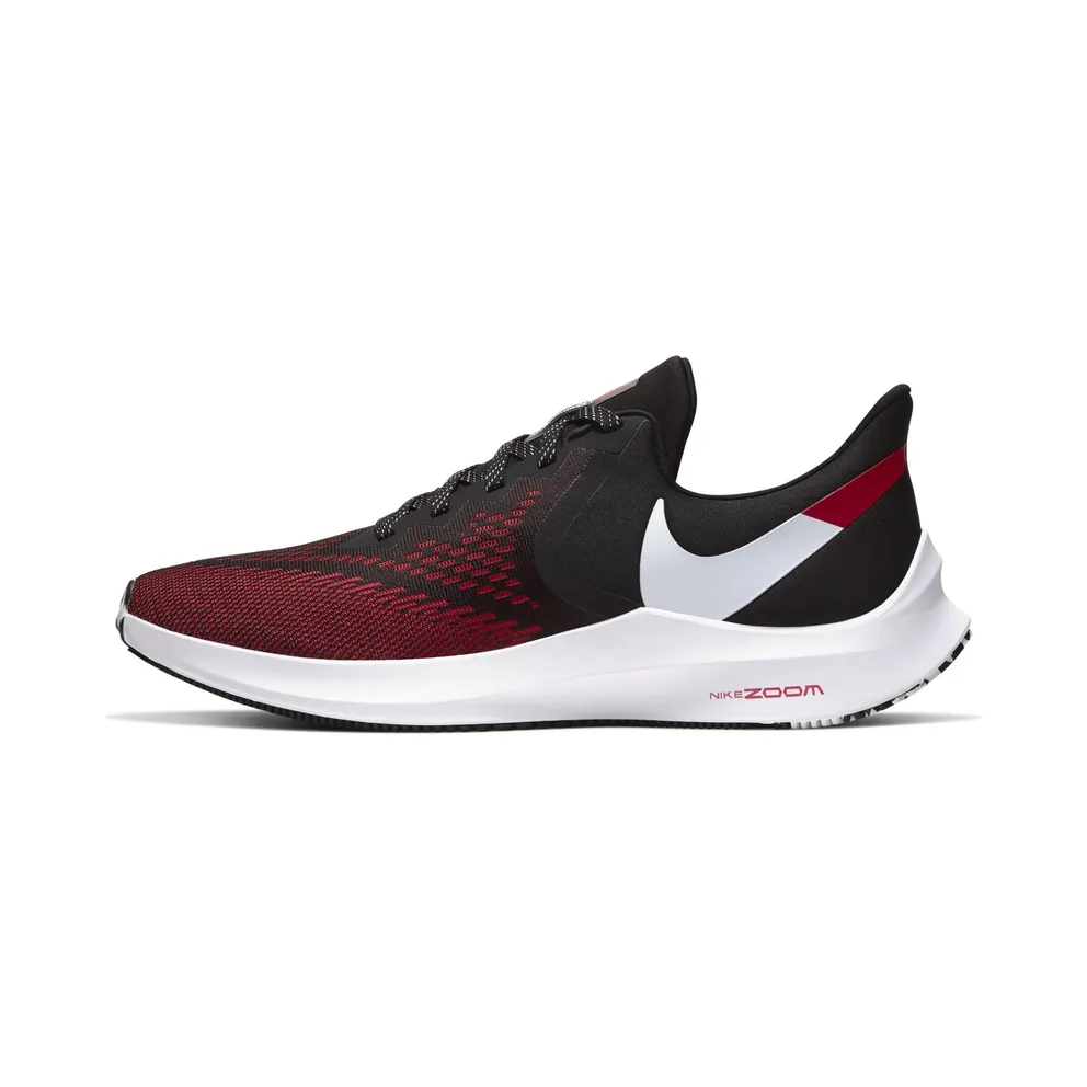 Nike Zoom Winflo 6 “Black / University Red / White” (AQ7497-010)