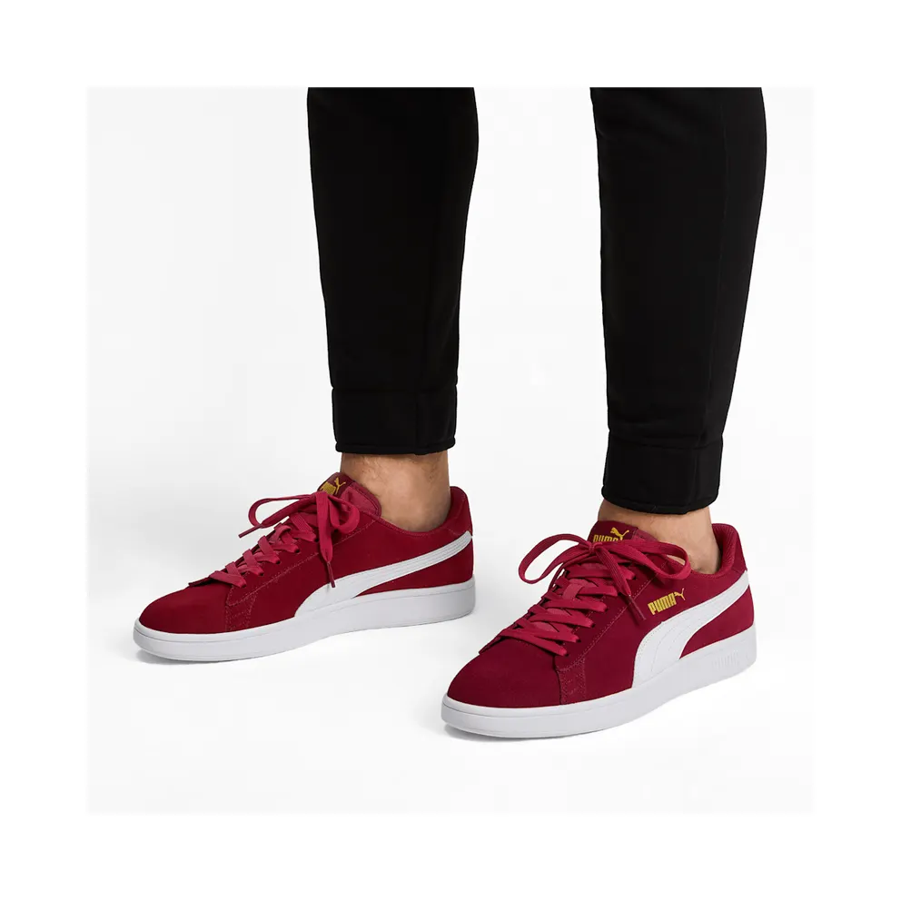 Puma Smash v2 White/Gold (364989-29)