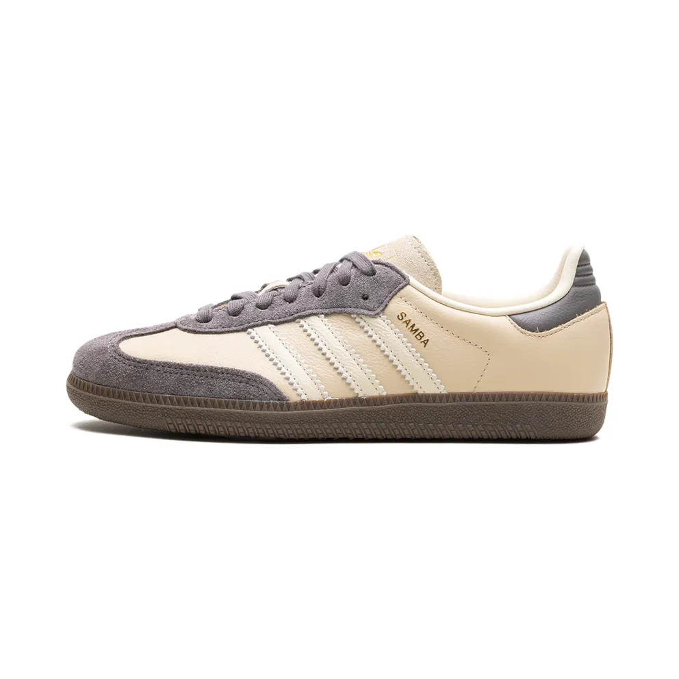 Adidas Samba OG “Crystal Sand Charcoal” (JI4210)